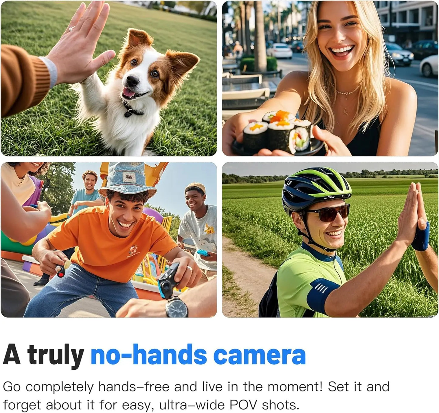 4K Mini Body Camera – Ultra-Light, Thumb-Sized Wearable Action Cam with Smart APP Control, Magnetic Mount & Waterproof Case (128GB Support)
