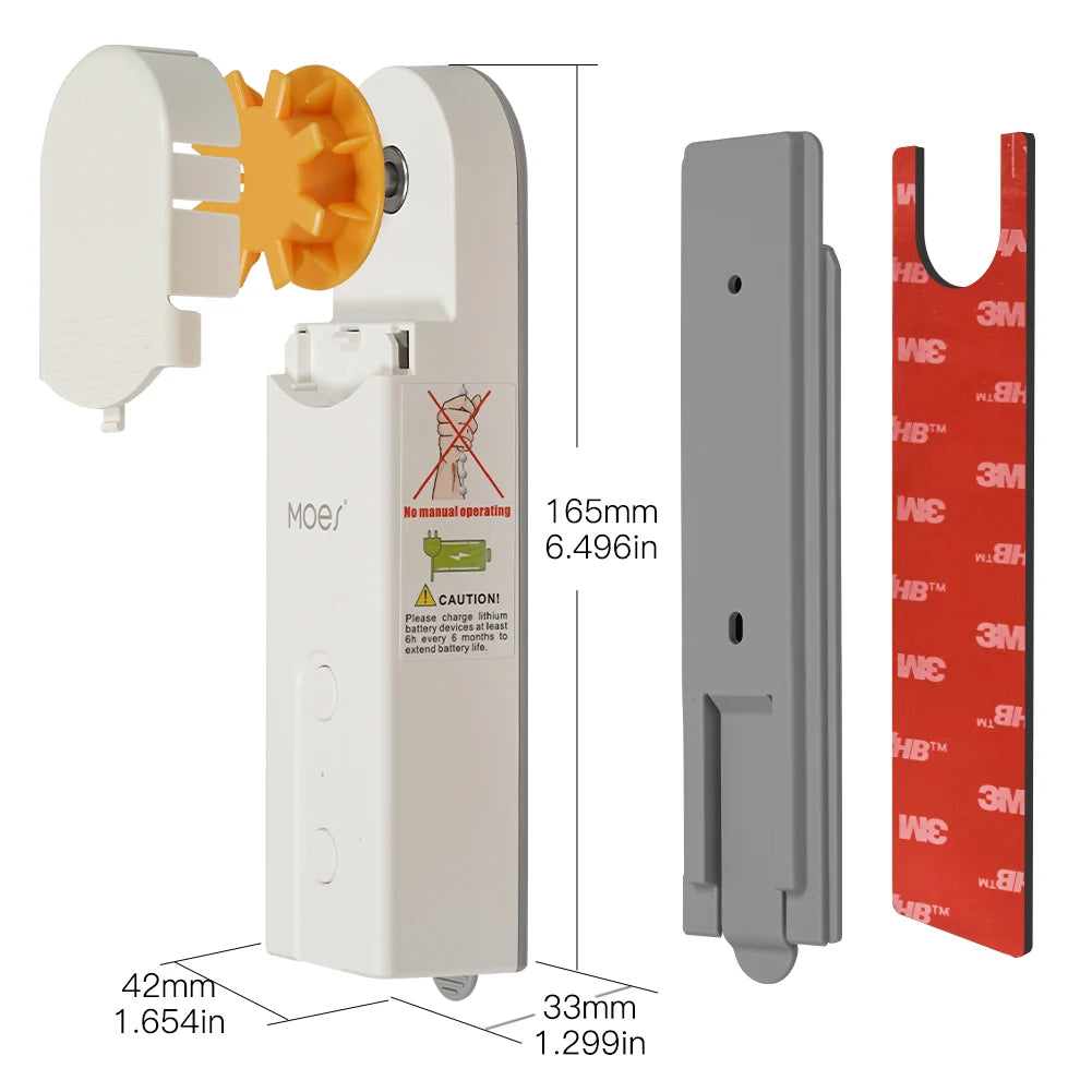 ZigBee Smart DIY Motorized Blinds Motor – App & Voice-Controlled Shade Automation for Tuya, Alexa, Google Home