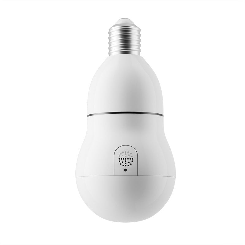 Smart Light Bulb Camera for Home Security with Ultra-Clear Imaging, 360-Degree Pan-Tilt Rotation, Motion Detection and Tracking