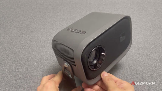 Video Review of the 360° Free Rotation Portable Smart Projector