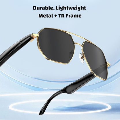 AI Translator Smart Glasses – Stylish UV-Blocking Sunglasses with Real-Time 163-Language Translation, ChatGPT 4.0 & Open-Ear Music