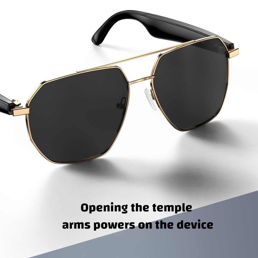 AI Translator Smart Glasses – Stylish UV-Blocking Sunglasses with Real-Time 163-Language Translation, ChatGPT 4.0 & Open-Ear Music