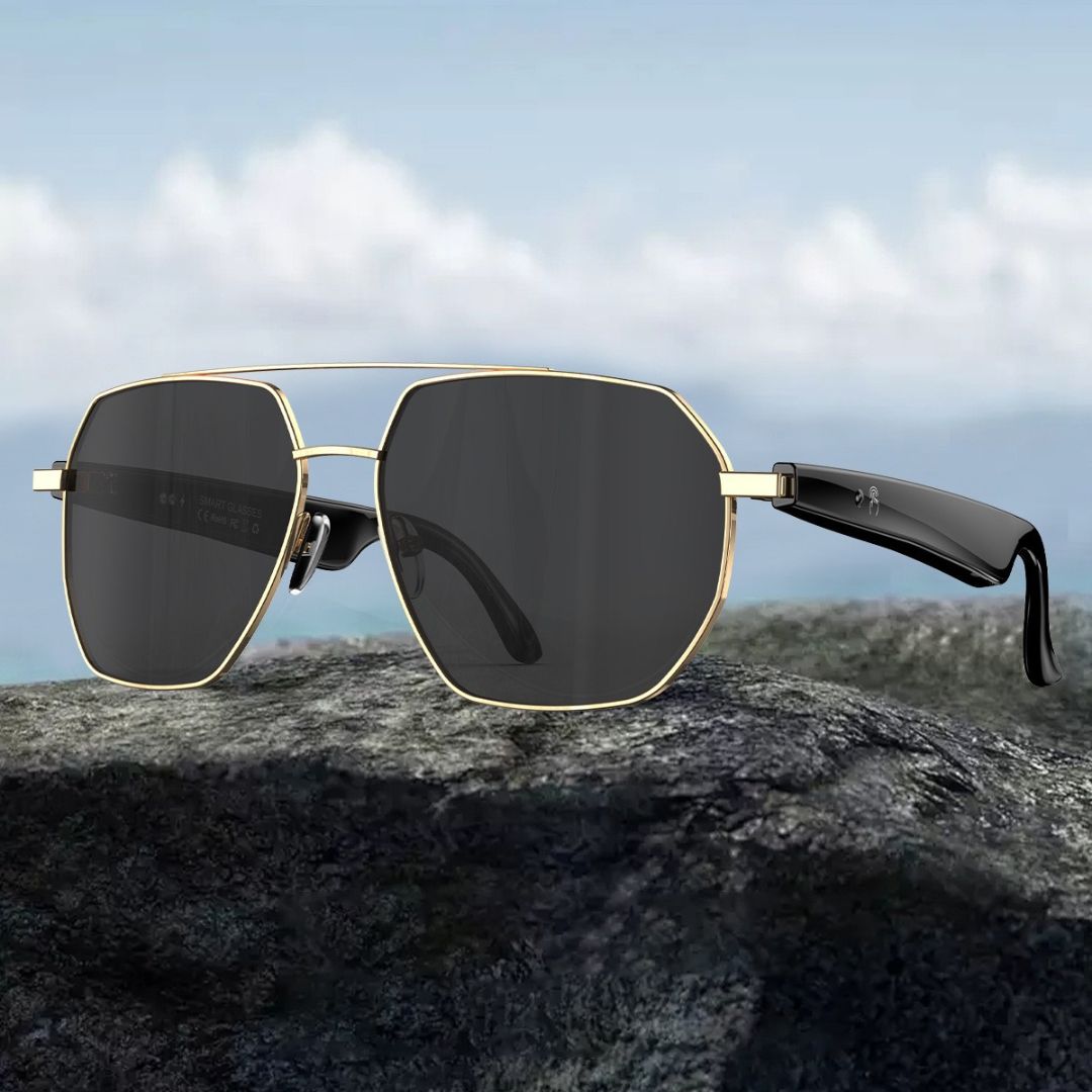 AI Translator Smart Glasses – Stylish UV-Blocking Sunglasses with Real-Time 163-Language Translation, ChatGPT 4.0 & Open-Ear Music
