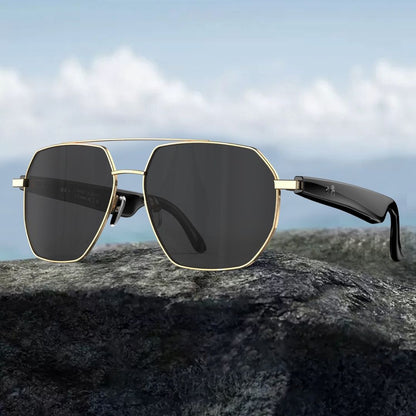 AI Translator Smart Glasses – Stylish UV-Blocking Sunglasses with Real-Time 163-Language Translation, ChatGPT 4.0 & Open-Ear Music