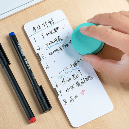 Magnetic Computer Monitor Memo Whiteboard with a delicate Whiteboard Pen and Felt Sponge Eraser to Record To-do Lists, Leave Messages, Reminders, etc.