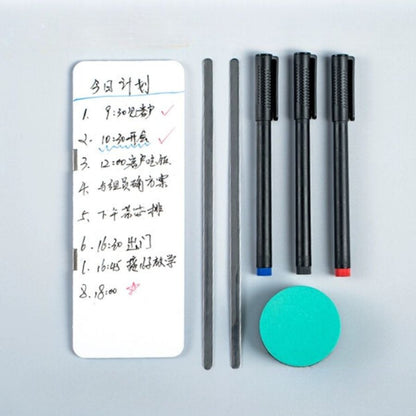 Magnetic Computer Monitor Memo Whiteboard with a delicate Whiteboard Pen and Felt Sponge Eraser to Record To-do Lists, Leave Messages, Reminders, etc.