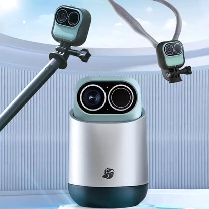 Portable Dual-Purpose Sports Vlog Camera and Household Surveillance Camera to Capture Immersive First-person Perspective Shots