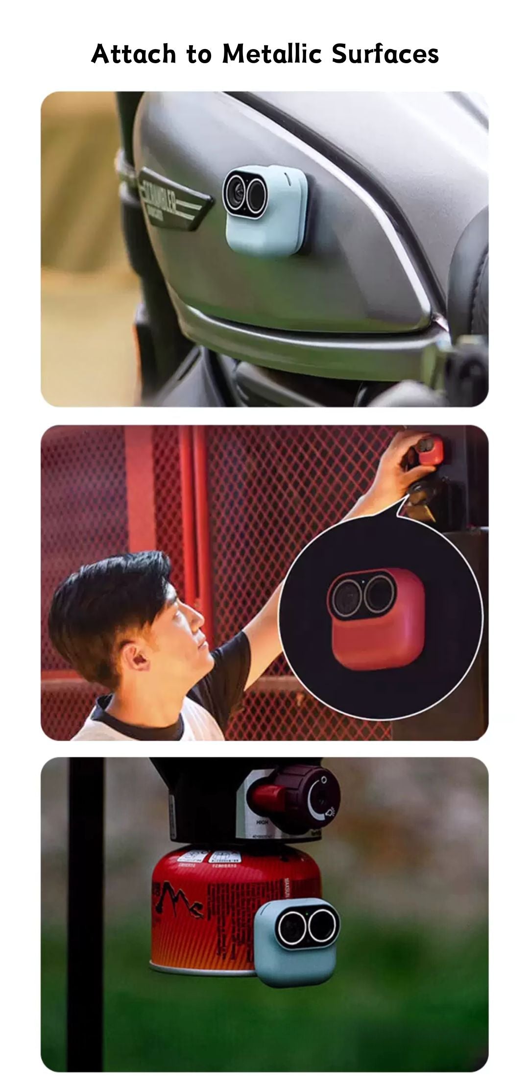 Portable Dual-Purpose Sports Vlog Camera and Household Surveillance Camera to Capture Immersive First-person Perspective Shots