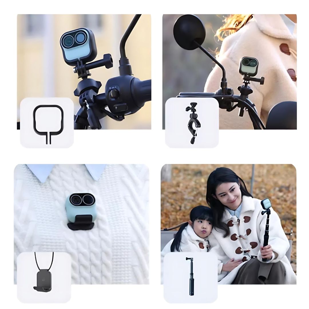 Portable Dual-Purpose Sports Vlog Camera and Household Surveillance Camera to Capture Immersive First-person Perspective Shots