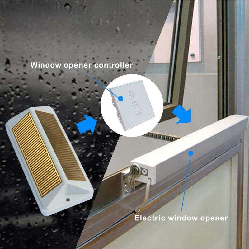 Automatic Window Closing Rain Sensor with Rapid Response Time and IP55 Waterproof Rating