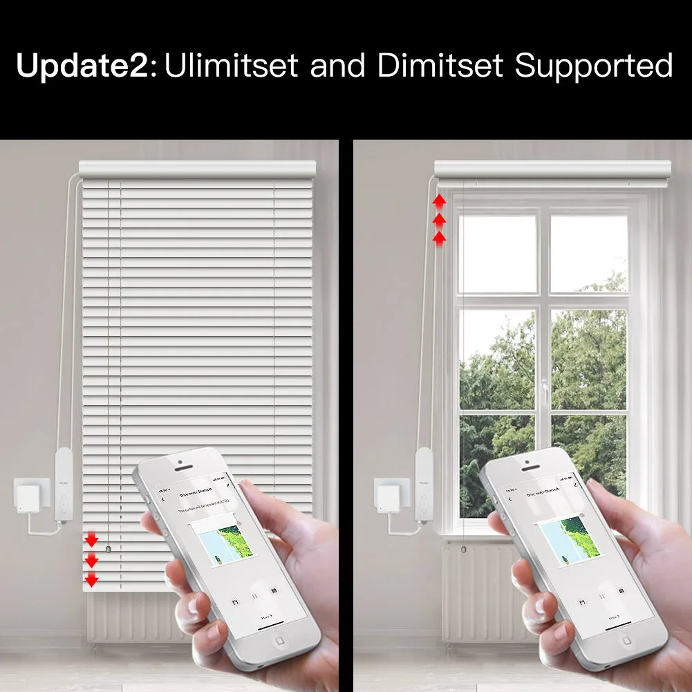 ZigBee Smart DIY Motorized Blinds Motor – App & Voice-Controlled Shade Automation for Tuya, Alexa, Google Home