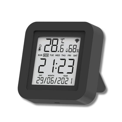 Smart IR Remote Hub with Temperature & Humidity Sensor – Voice-Controlled Automation for AC, TV & More (Works with Alexa, Google, Tuya Smart)