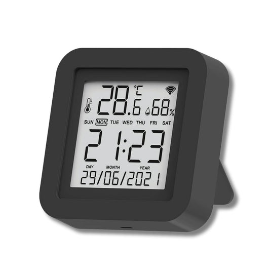 Smart IR Remote Hub with Temperature & Humidity Sensor – Voice-Controlled Automation for AC, TV & More (Works with Alexa, Google, Tuya Smart)