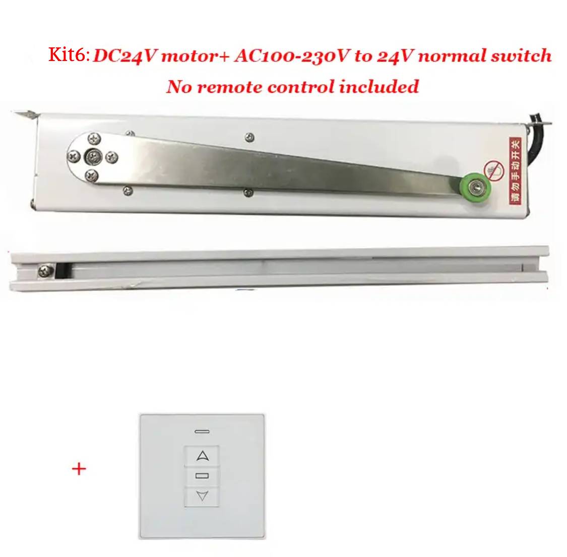 Automatic Electric Folding Arm Window Opener Casement with Quiet, Obstruction-Sensing Operation and Controlled by Mobile APP, Voice, Wireless Remote