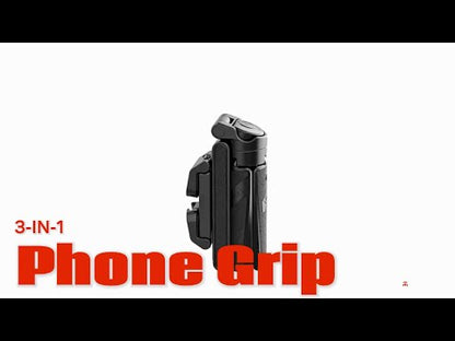 Palm-Sized 3-In-1 Phone Camera Shutter Grip, Tripod, and Selfie Stick with 10-Meter Wireless Remote Control for 2024 Travel