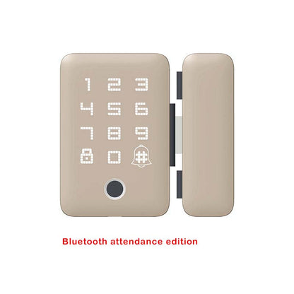 Bidirectional Universal Usage Smart Glass Door Lock with Multiple Ways to Unlock and Attendance and Timekeeping